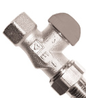 HERZ Термостатски вентил со намален отпор, без претходно наместување