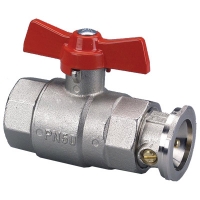 Топчест вентил за пумпи со неповратен вентил