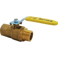 Топчест вентил за гас со долга челична рачка - DVGW тип K950, K950M - UN x SN