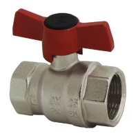 Топчест вентил, рачка пеперутка од силумин, PN 25, Un x Un
