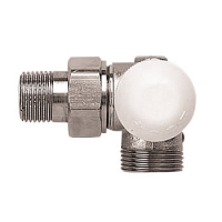 HERZ-TS-90 термостатски вентил за радијатори со надворешен навој – со 3 оски „CD“