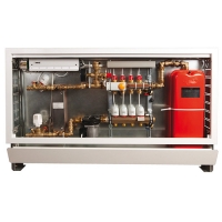 Компактна станица за подно греење, 230 V, 50 Hz, за приклучување на секундарна мрежа