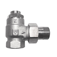 RL-1-E повратен вентил со максимален проток – аголен модел