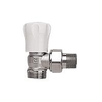 HERZ-GP-вентили за регулирање грејни тела со надворешен навој – аголен модел