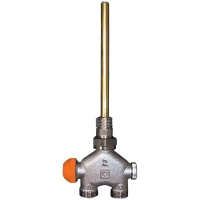 HERZ-VTA-40 уронски вентил за систем за греење со две цевки – прав модел