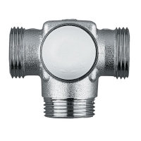 CALIS-TS-3D Модел со максимален проток за системи со една цевка за термостатско регулирање (термостатска глава во хоризонтална положба)