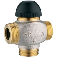 HERZ-Термостатски тронасочен вентил