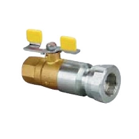 Топчест вентил со термички осигурувач и со рачка - пеперутка - тип DIN-DVGW - K950, K950M