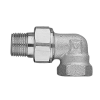 HERZ-радијаторска навојна спојка со аголна изведба