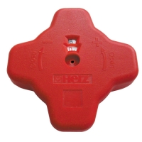 Рачен капак со шраф за фиксирање и заклучување на рачни капаци