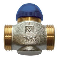 Термостатски пролазен вентил (нормално затворен)