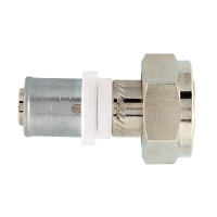 Прес фитинг-Спојница, навојна спојка со конус, никлуван