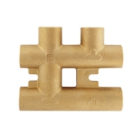 Прес фитинг T-дел, кој се вкрстува