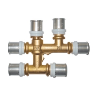 Прес фитинг T-дел, не-вкрстувачки